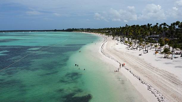 istock The coast of Punta Cana, drone view 2216515143