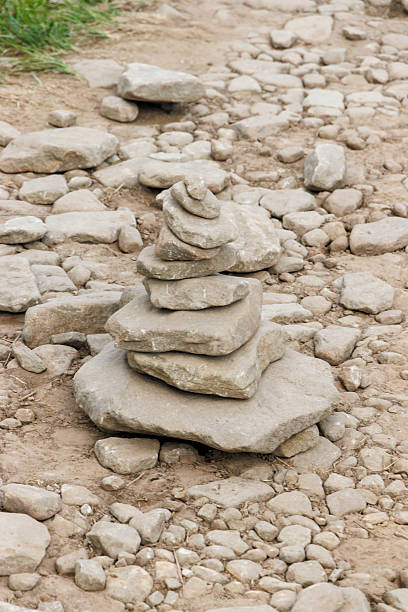 istock A carefully balanced stack of stones on a rocky path, symbolizing harmony and nature beauty. This composition highlights texture and earthy tones, ideal for wellness themes. 2216516357