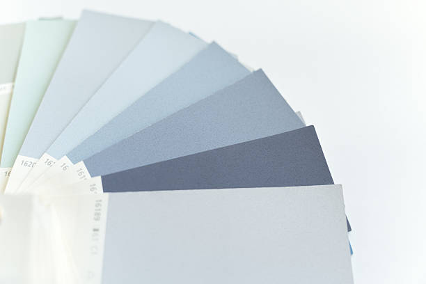 istock Color palette blue gray on white background. 2216518910