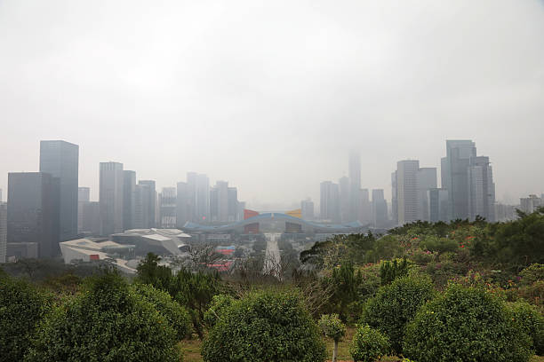istock China Shenzhen city downtown financial district tower skyscraper 2216522451