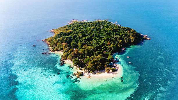 istock Discover tranquility on Koh Munnork Island in Rayong with pristine beaches and vibrant greenery 2216524986