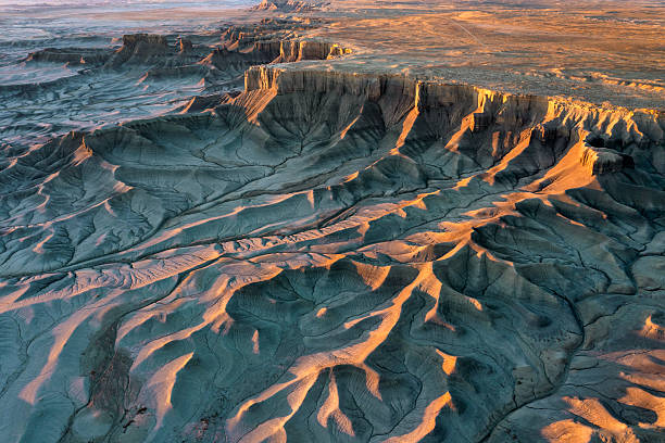 istock Moonscape Overlook Aerial Sunrise 3 2216525343