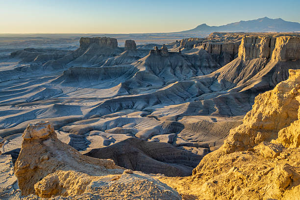 istock Moonscape Overlook Canyons and Mountains 2216525350