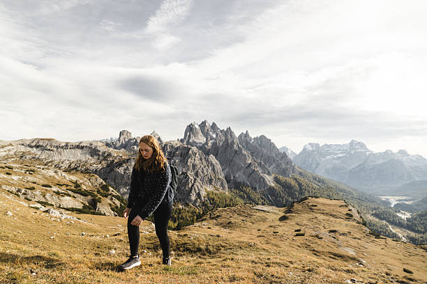 istock Hiking towards the Cadini di Misurina, Dolomites 2216535941