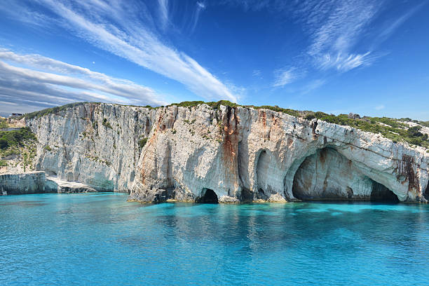 istock Blue caves on Zakynthos island - Greece 2216536222