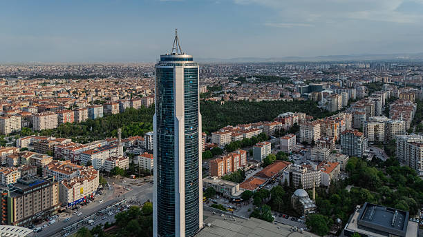 istock Konya city view taken with drone 2216537104
