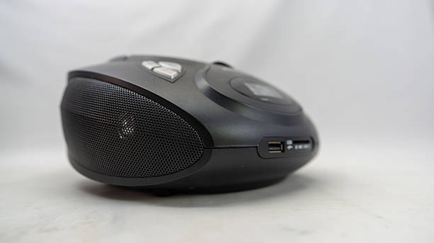 istock Old electronic device such as radio, cd player, usb and memory card player 2216539647