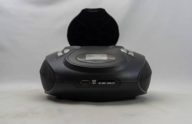istock Old electronic device such as radio, cd player, usb and memory card player 2216539649