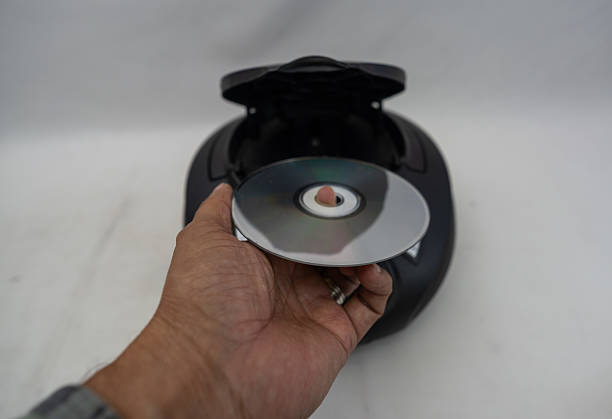 istock Old electronic device such as radio, cd player, usb and memory card player 2216539689