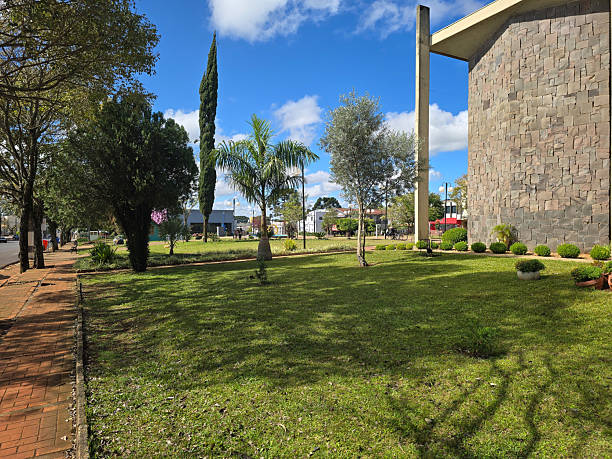 In the photo, landscape in the city of Clevelandia, located in the Southwest region of the state of Par