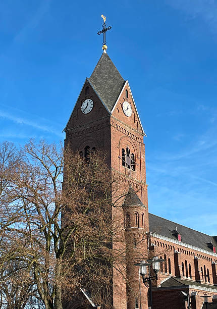 istock Saint Joseph Church  in Langenfeld, Germany 2216545278