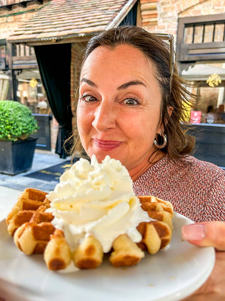 Famous belgian waffle.