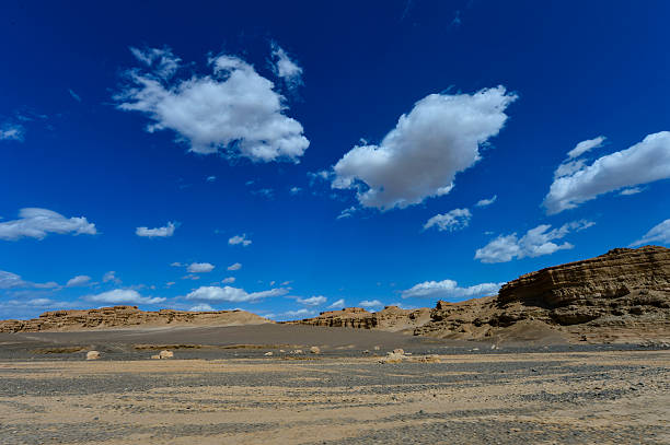 istock Geomorphic Scenery Desert in Xinjiang, China 2216572002