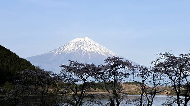 istock Lake Tanuki with Mount Fuji in the background 2216587101