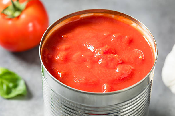 istock Organic Raw Diced Canned Tomatoes 2216599030