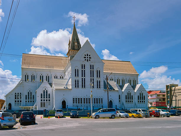 istock St. George's Cathedral downtown Georgetown , Guyana 2216599646