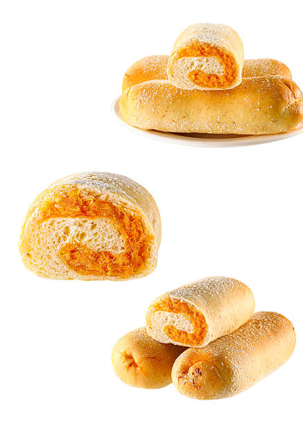 istock Butter, bread, milk and fruit are a healthy breakfast combination with balanced nutrition. 2216603373