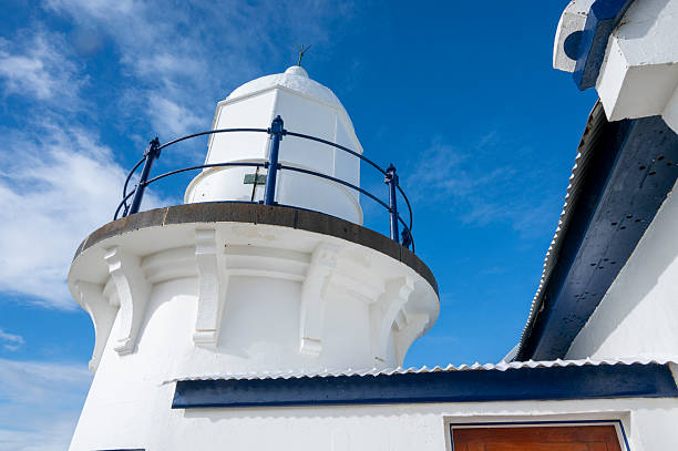 istock Tacking Point Lighthouse Port Macquarie as the flood storm approaches. 2216604204