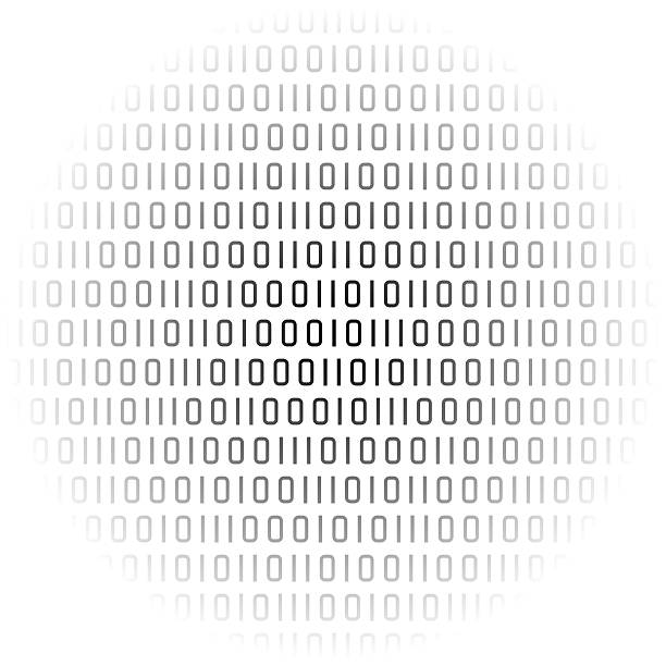 80+ Background Grey With Binary Numbers One And Zero Stock ...