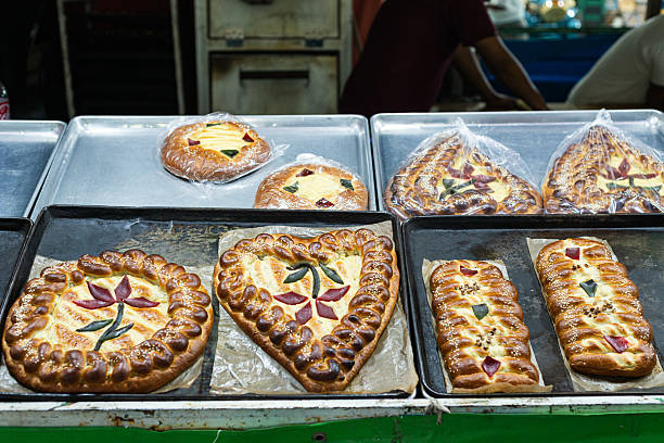 Various Mexican artisan breads. Fair bread