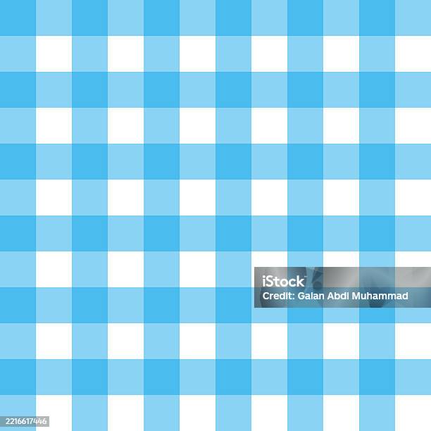 Seamless Gingham Pattern Vector Illustrations Stock Illustration ...