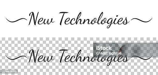 Advanced Technology Calligraphy New Technologies Calligraphy Text With Swashes On Blank Background ...