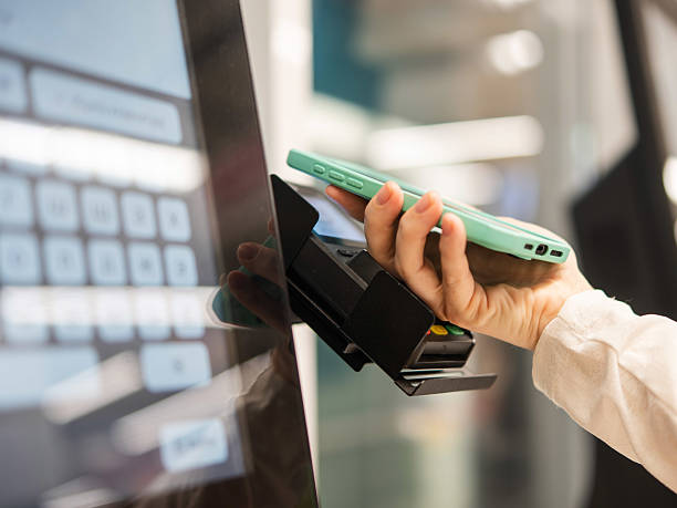 istock Using Smartphone for Easy Self-Checkout at the Supermarket 2216618604
