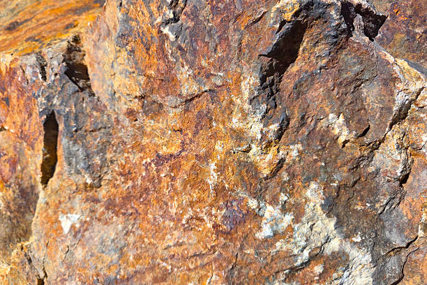 istock Textured Rock Surface with Natural Patterns and Earth Tones for Background or Design 2216625137