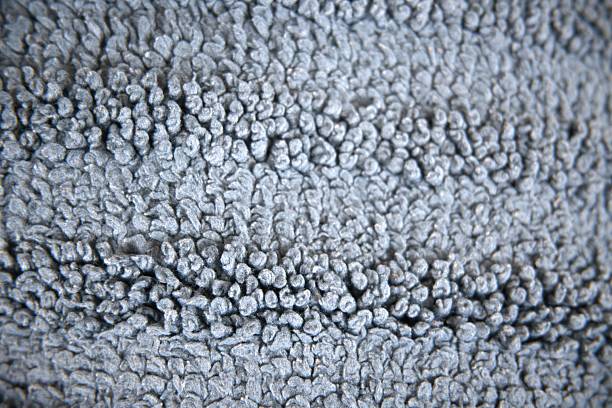 istock Blue bathroom mat very close up for background. 2216633257