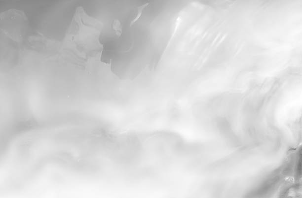 istock Top view of smoke from dry ice. white smoke floating air background 2216636448