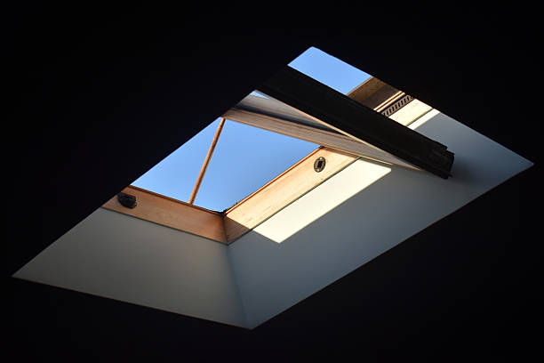 istock Low angle view of illuminated lighting equipment on ceiling 2216637868