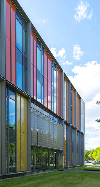 istock a modern colorful office building in Eindhoven High Tech Campus 2216639416