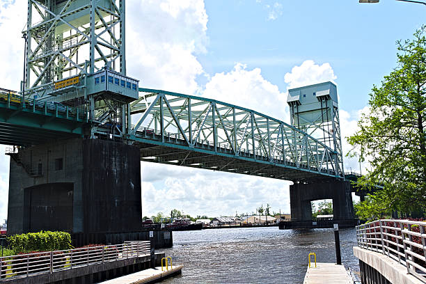 istock Cape Fear Memorial Bridge Boat Ramp 2216648157
