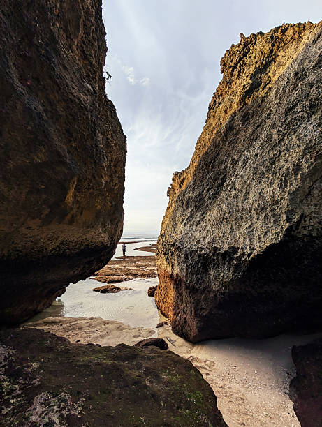istock Sunset at Suluban Beach in Uluwatu 2216668680