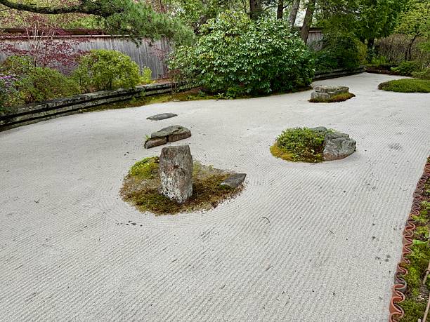 istock Zen sand garden 2216678161
