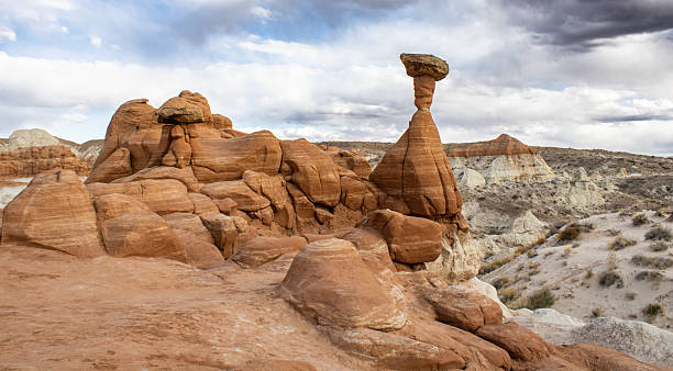 istock Utah's Toadstool Hoodoos: Nature's Ancient and Striking Desert Sculptures 2216689212