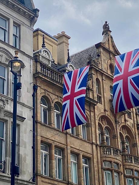 istock Oxford street Union Jack 2216705872