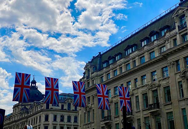 istock Regent Street Union Jack 2216705880
