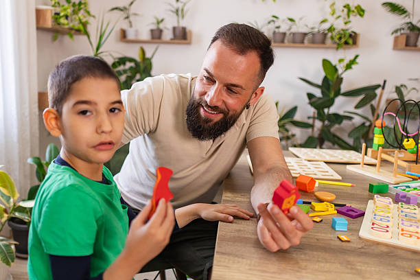 istock Autism Family Portrait 2216728845