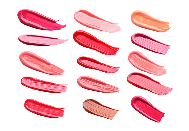 istock Collage of lip gloss on a white background 2216730277
