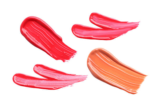 istock Collage of lip gloss on a white background 2216730998