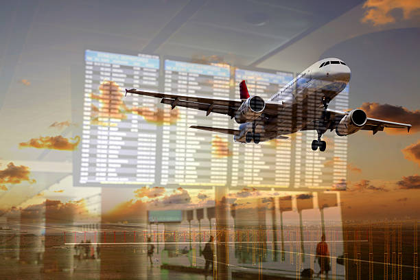 istock Commercial airplane flying above beautiful clouds. 2216731359