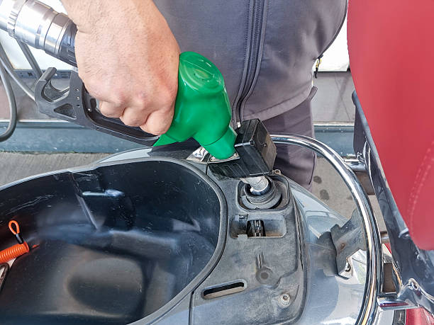 istock Getting refueled by a petrol pistol 2216738275