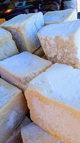 istock Olive oil soap. Organic olive oil bar soaps. 2216746547