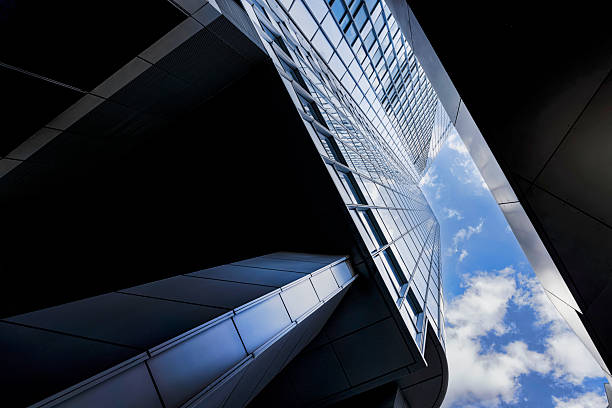 istock Architectural Marvel A Stunning Glass and Steel Structure Gracing the Open Sky Above 2216754458