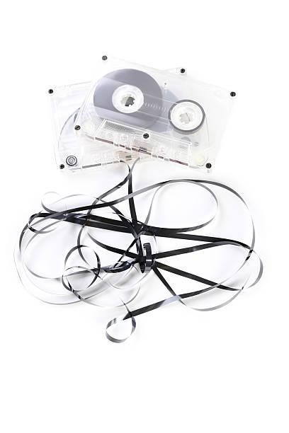 istock Cassette tapes isolated on white background 2216789349