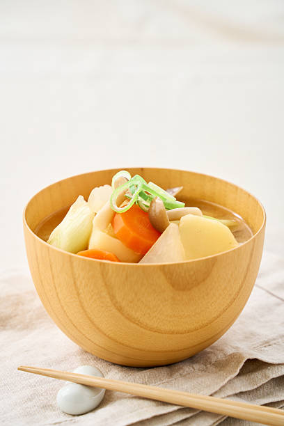 Vegetable Miso Soup – Comforting Japanese Home Cooking