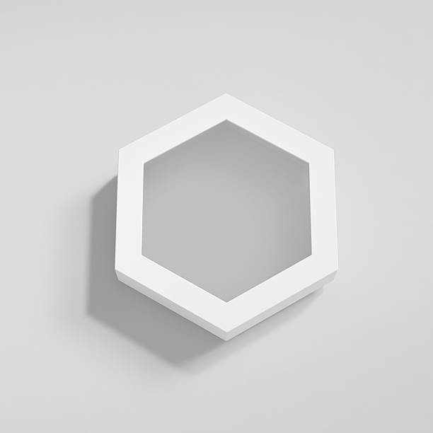 istock hexagon shape paper box mockup, luxury gift box with window display, white paperboard rectangular packaging, hexagonal cardboard box with clear pvc window, elegent honeycomp shape packaging 2216801862