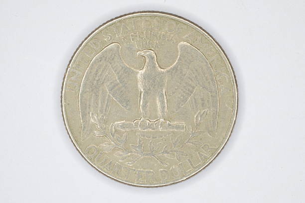 istock Quarter dollar coin, USA 2216804014