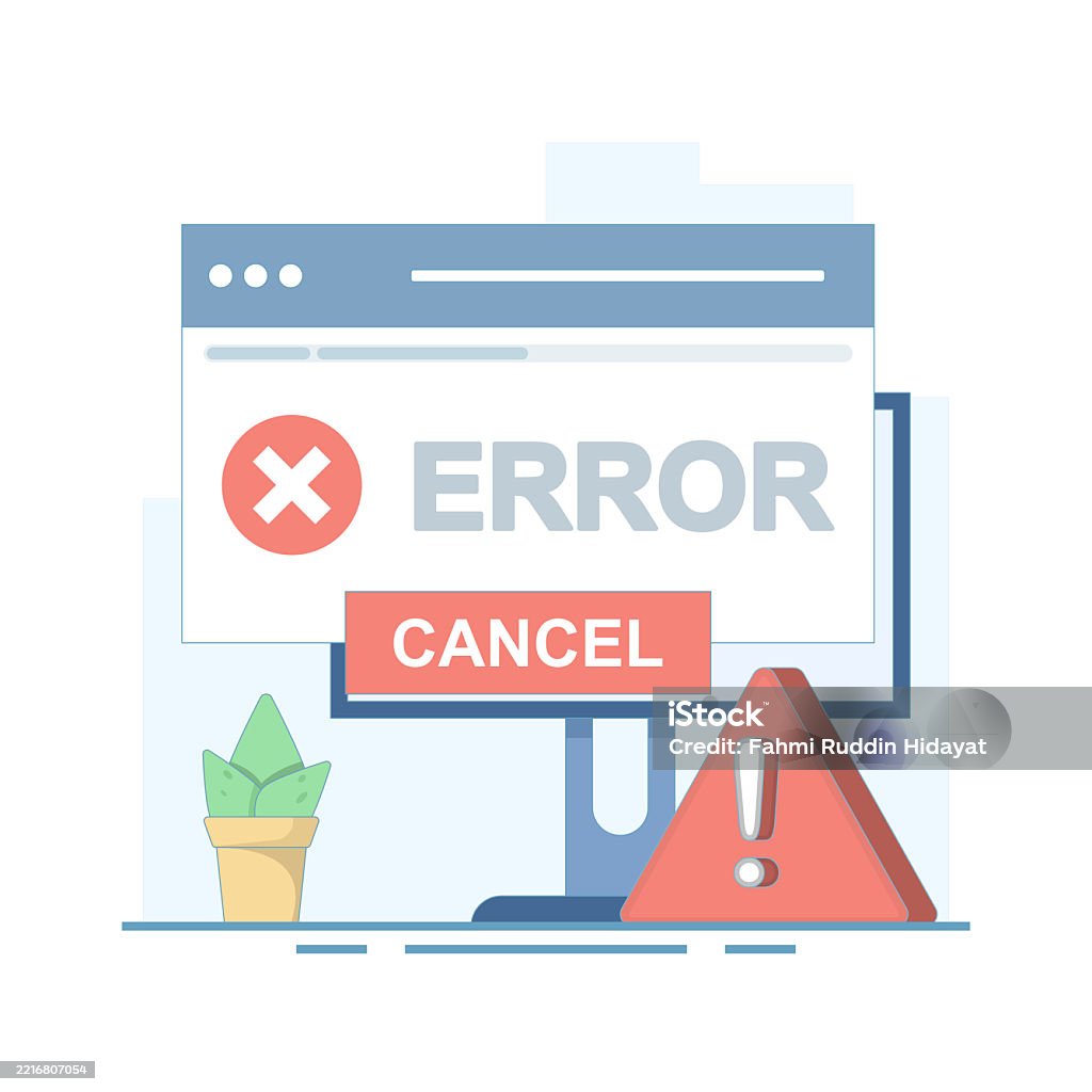 System Error Suppression Concept Operating System Error And Warning ...